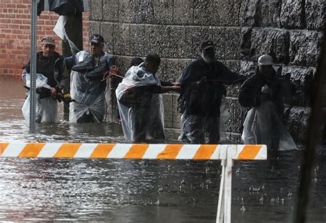 New York Declares State Of Emergency As Flash Flooding Leaves Parts Of