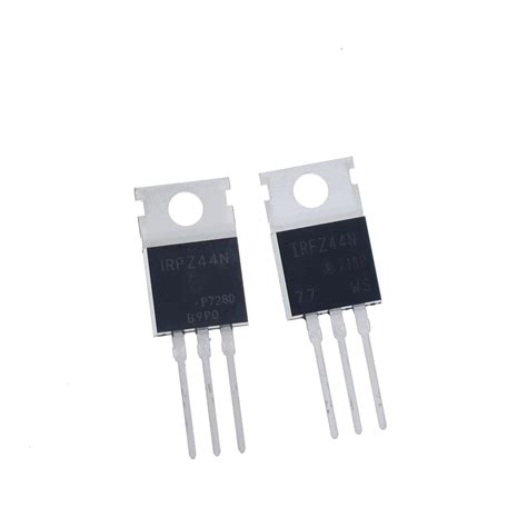 5PCS IRFZ44N IRFZ44 Triode Power MOSFET 49A 55V Transistor 57 OFF