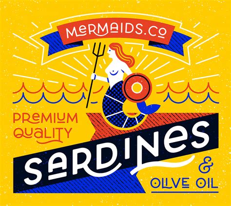 Sardine can, serigraphy on Behance