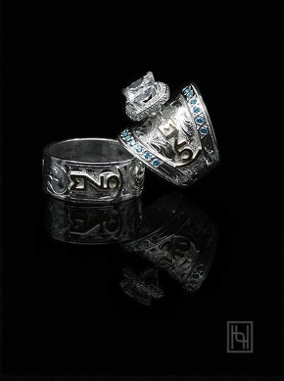 Custom Forever Sterling Silver Wedding Ring Set | Hyo Silver