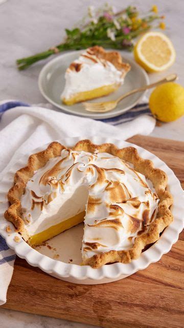 John Kanell On Instagram This Luscious Lemon Meringue Pie Has A Zingy