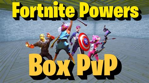 Fortnite Powers Box Pvp 📦 E Wiz Fortnite Creative Map Code