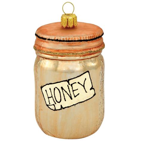 Honey Jar Ornament - Queen Right Colonies