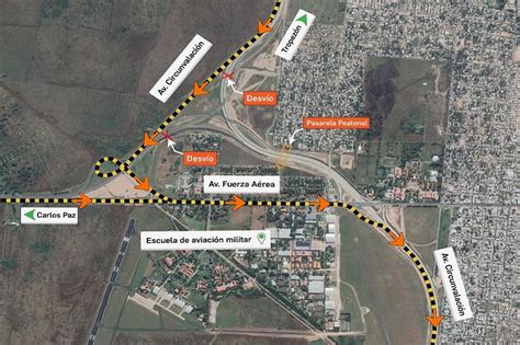 Redireccionamiento Del Tr Nsito Sobre Circunvalaci N A La Altura De