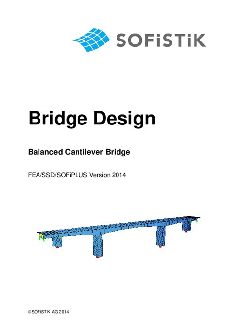 (PDF) Bridge Design Balanced Cantilever Bridge