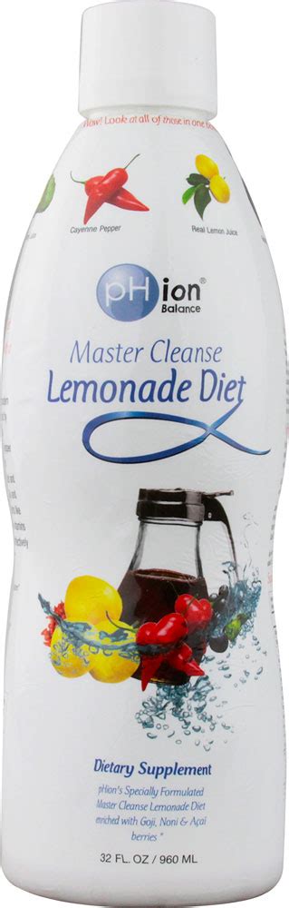 Phion Ph Balance Master Cleanse Lemonade Diet 32 Fl Oz Vitacost