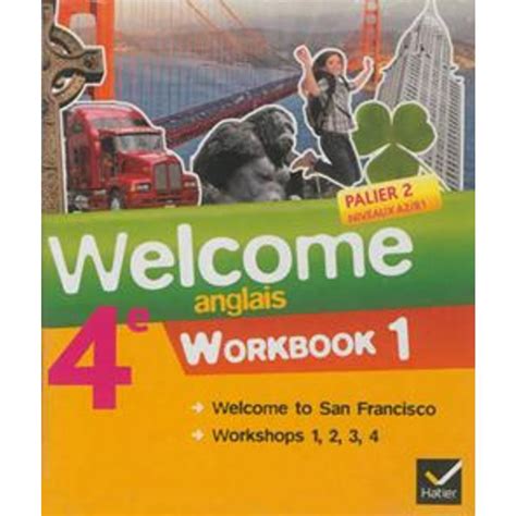 Hatier Welcome Anglais Worbook Coll Ge Me Pas Cher Auchan Fr