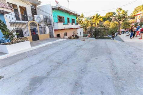 Calles Rehabilitadas En Colonias La Playita El Coapinole Y Lomas Del