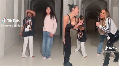 Kim Kardashian And Mariah Carey Join Forces For Adorable Tiktok Video