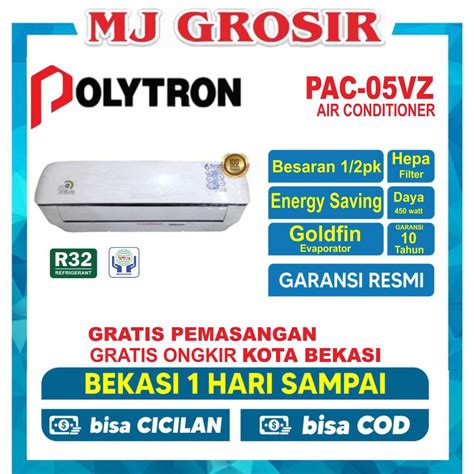 Jual Ac Polytron Pac Vz Pk Pasang R Neuva Ice Low Shopee