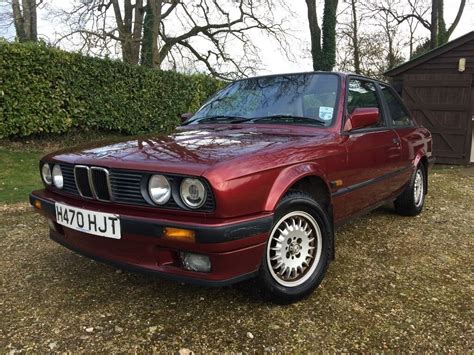 Bmw 3 Series 316i Lux E30 Coupe Calypso Red Full Service History 1990 H In Wimborne