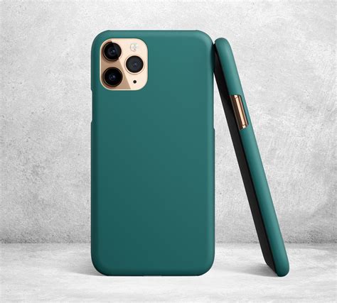 Dark Teal Iphone 12 Pro Max Phone Case Iphone 12 Mini Iphone Etsy