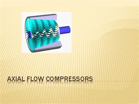 (PPT) Axial Flow Compressors