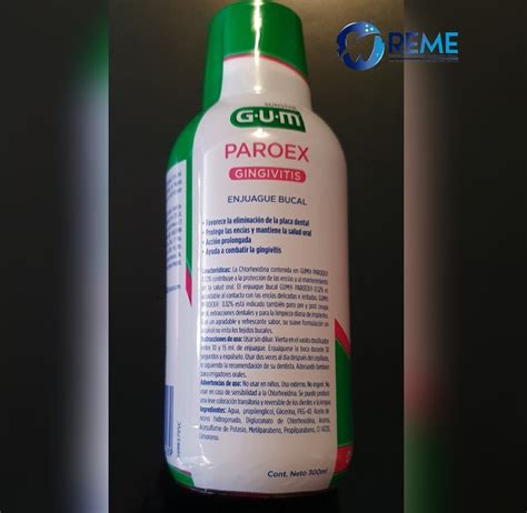 Enjuague Bucal De Tratamiento Gum Paroex Gingivitis Meses Sin