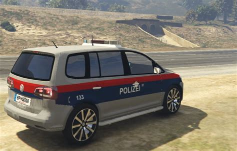 Gta Volkswagen Touran Polizei Sterreich Mod Gtainside