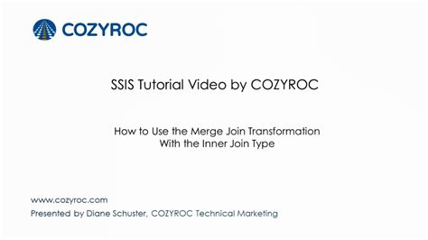 How To Use The Inner Join With The Merge Join Transformation Ssis