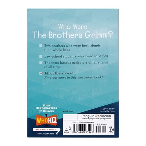 Order Who Were The Brothers Grimm? Book Online at Special Price in Pakistan - Naheed.pk