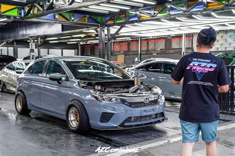 马力超过 1100hp！honda City Hatchback 改装移植 Vtec Turbo 引擎 Awd 全驱系统，变身直线加速钢炮