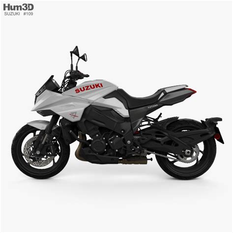 Suzuki Katana 1000 2019 3D 모델 차량 on Hum3D