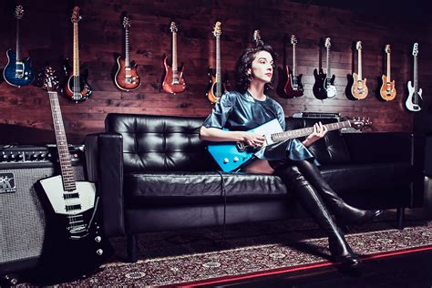 St. Vincent Talks Crafting Signature Ernie Ball Guitar in New Video ...