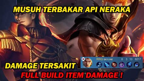 VALIR TOP 1 GLOBAL BUILD ITEM EMBLEM TERSAKIT 2024 MUSUH TERBAKAR API