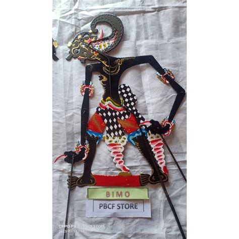 Wayang bima werkudoro wayang kulit Paper bimo wayang duplex Education | Shopee Singapore