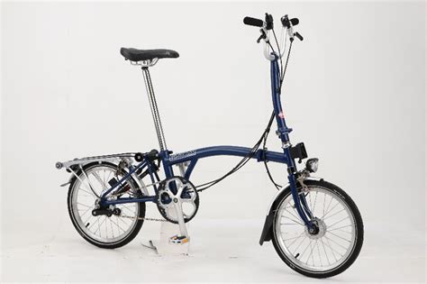 Brompton Zoll Unisex Gang Nabenschaltung Blau Rahmenh He