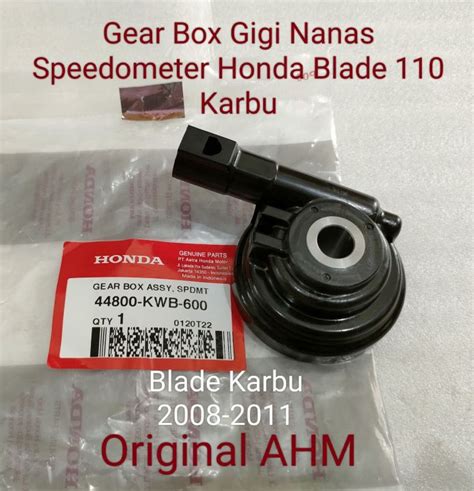 Gear Box Gigi Nanas Speedometer Honda Blade Karbu Ori Ahm Kwb