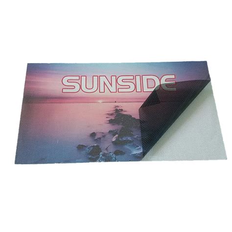 Vinyl Adhesive One Way Vision Window Screen Glass Sticker For Car