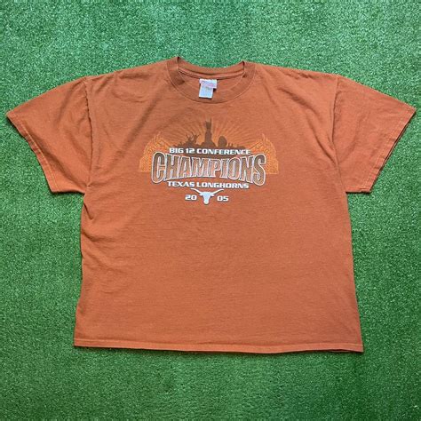 Texas Longhorns Big 12 Champions Graphic Depop