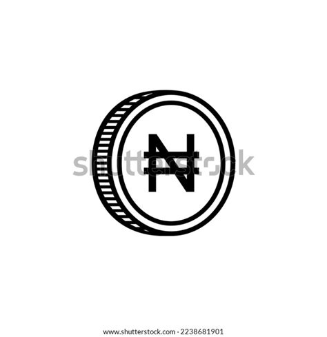 Nigeria Currency Symbol Nigerian Naira Icon Stock Vector (Royalty Free ...