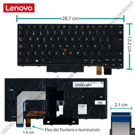 TECLADO LENOVO THINKPAD A475 A485 T470 T480 SERIES CON MARCO CON