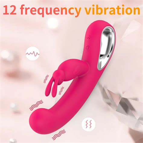 G Spot Clitoris Stimulation Bunny Vibrator 12 Speeds Clitoral Rabbit