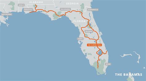 Florida Trail Gps Hiking Guide Smartphone Map