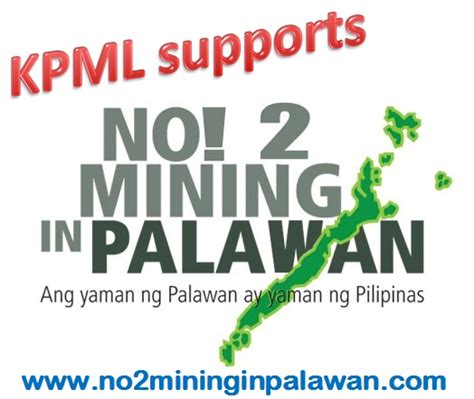 KPML: 10M Lagda laban sa Pagmimina sa Palawan