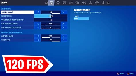 FORTNITE PS5 XBOX SERIES X HOW TO GET 120 FPS YouTube