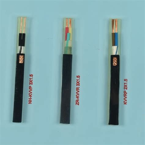 Pvc Insulated Power Cable Copper Wire Flexible Flat Electric Cable