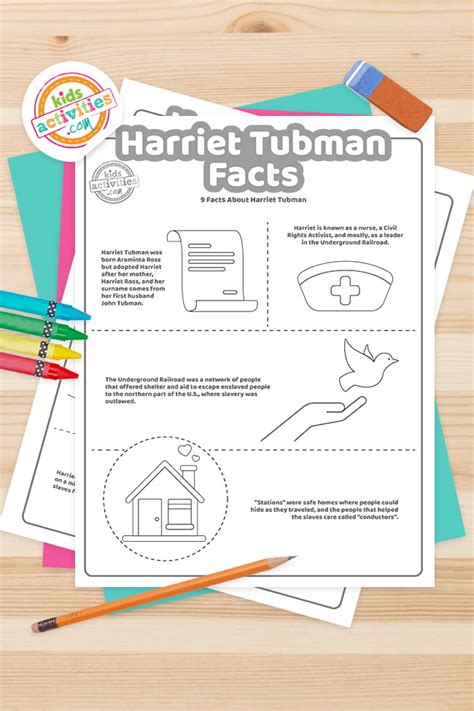 Printable Harriet Tubman Facts for Kids – ParentingBest.com