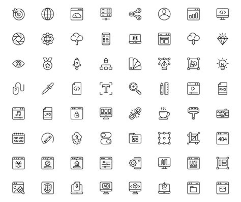 64 Web Design Icons