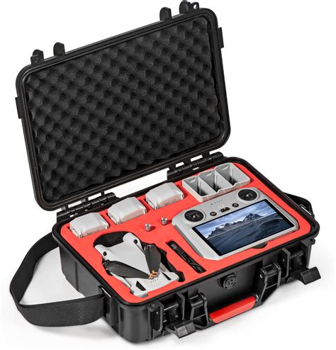 Lekufee Waterproof Hard Carrying Case Compatible With DJI Mini 4 Pro