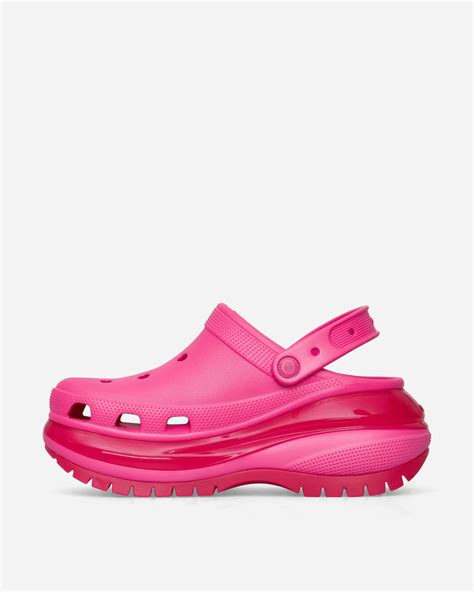 Crocs Mega Crush Clogs Hyper Pink Slam Jam® Official Store