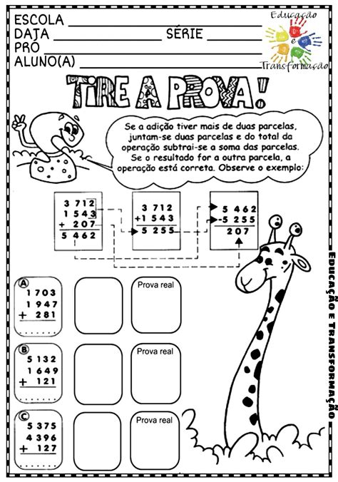 Atividades Prova Real Da Multiplica O E Divis O Ano Revoeduca