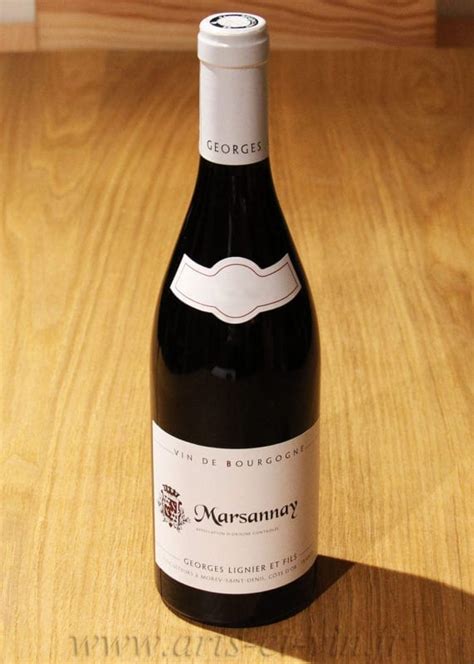 Marsannay Rouge 2020 Domaine Georges Lignier Et Fils Saumane Arts Vin