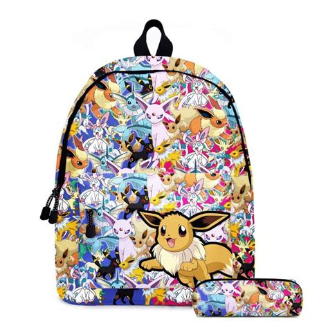 Sac à dos Pokemon Pikachu joli cartable Kawaii Pikachu pour enfants du