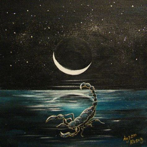 Moon in Scorpio | Scorpio art, Scorpio moon, Scorpio