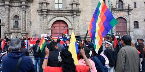 Movilización en La Paz expresa apoyo a Cuba y Palestina Fotos