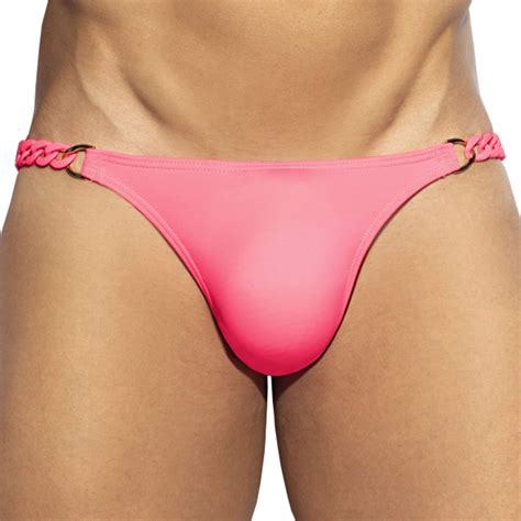 ES Collection Slip De Bain Bikini Persan Rose Fluo INDERWEAR