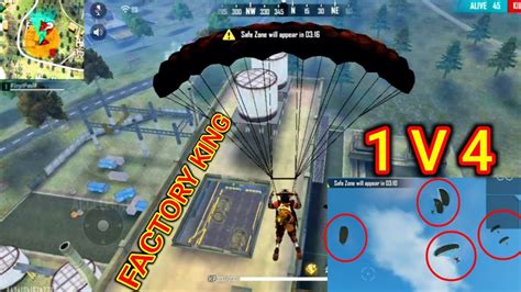 Factory King Solo Vs Squad Free Fire Gameplay V Factory Top