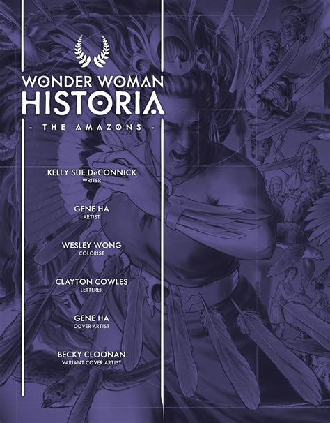 Wonder Woman Historia The Amazons Page Preview And Covers