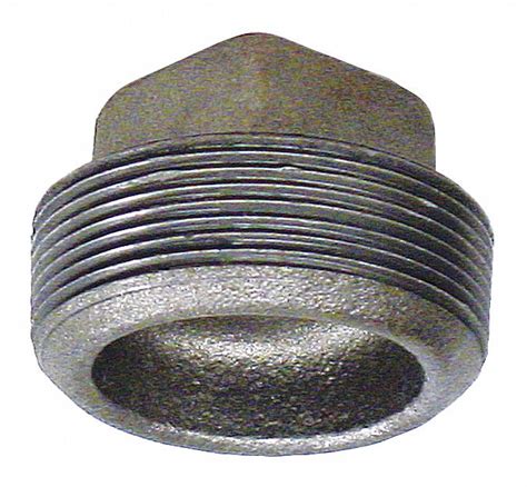 Anvil Galvanized Steel Square Head Plug 3 12 Pipe Size Mnpt